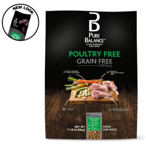 Pure Balance Grain-Free & Poultry-Free Lamb & Fava Bean Recipe Dry Dog Food