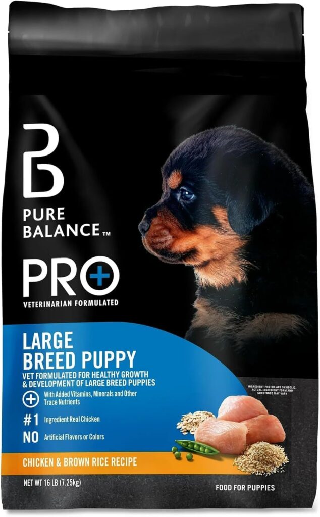Pure Balance Pro+ Chicken & Brown Rice Large Breed Puppy Recipe Dry Dog Food