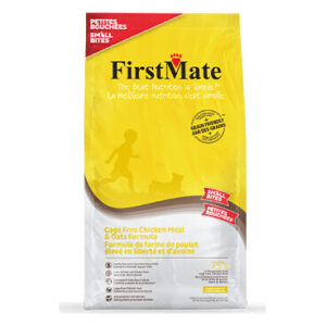 FirstMate Grain Friendly Cage Free Chicken Meal & Oats Formula Small Bites Dry Dog Food