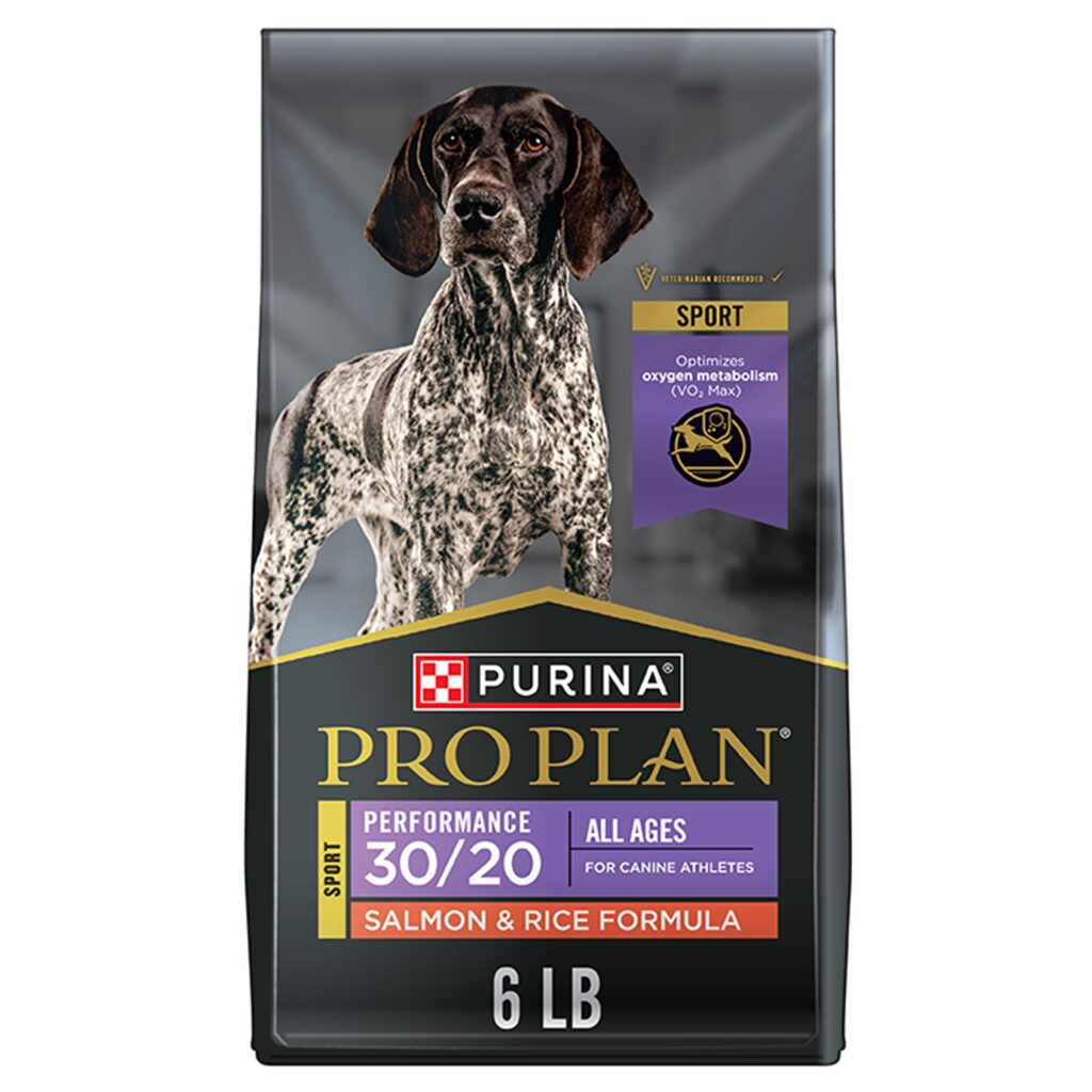 Purina Pro Plan Sport Performance 30/20 High Protein Salmon Rice Dry Dog Food