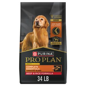 Purina Pro Plan Senior Beef And Rice Dry Dog Food