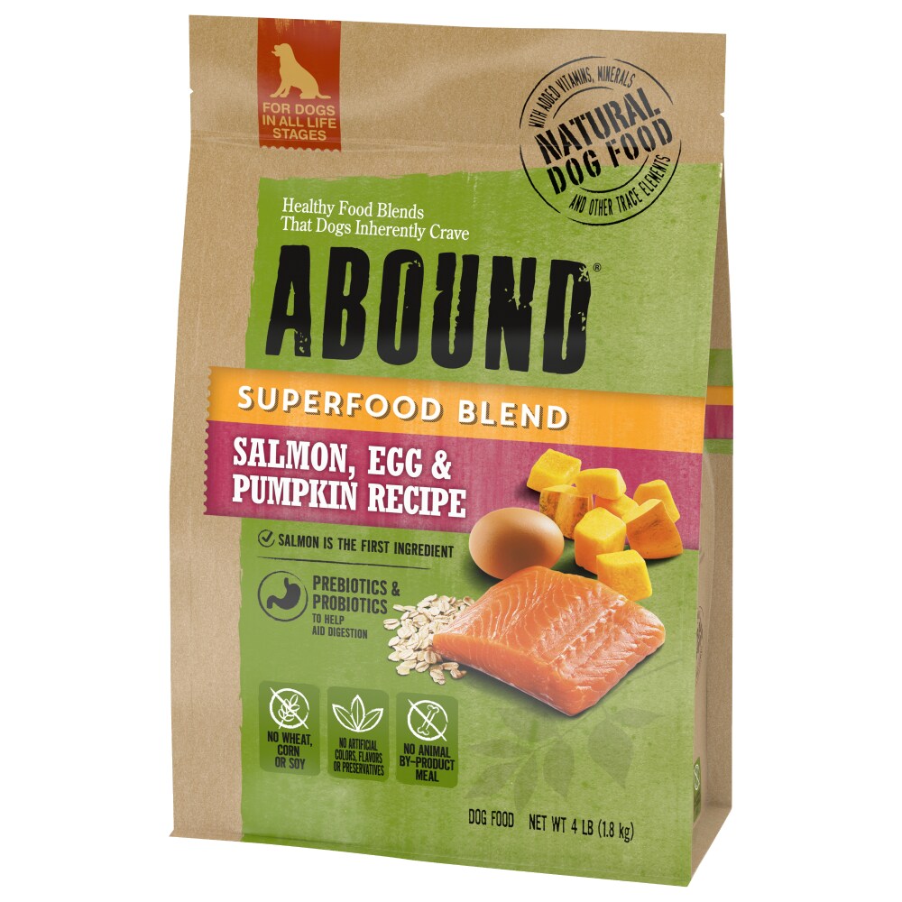 Abound All Life Stages Superfood Blend Salmon, Egg & Pumpkin Dry Dog Food