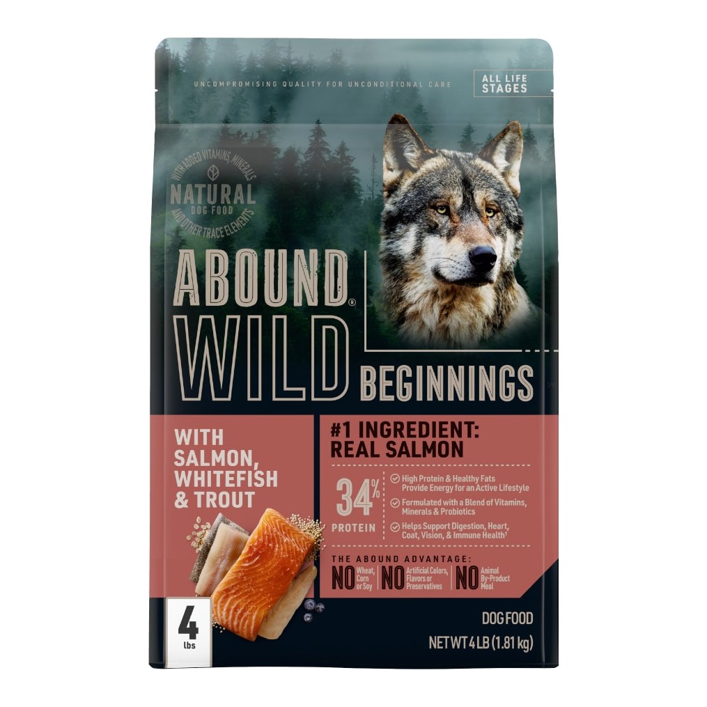 Abound Wild Beginnings All Life Stages Salmon, Whitefish & Trout Dry Dog Food