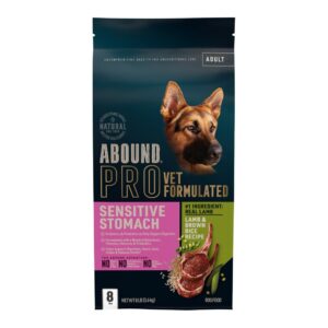 Abound Pro Vet Formulated Sensitive Stomach Adult Lamb & Brown Rice Dry Dog Food