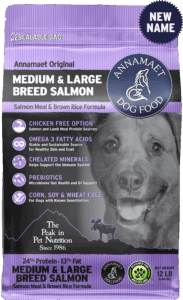 Annamaet Option Medium & Large Breed Salmon Formula Dry Dog Food