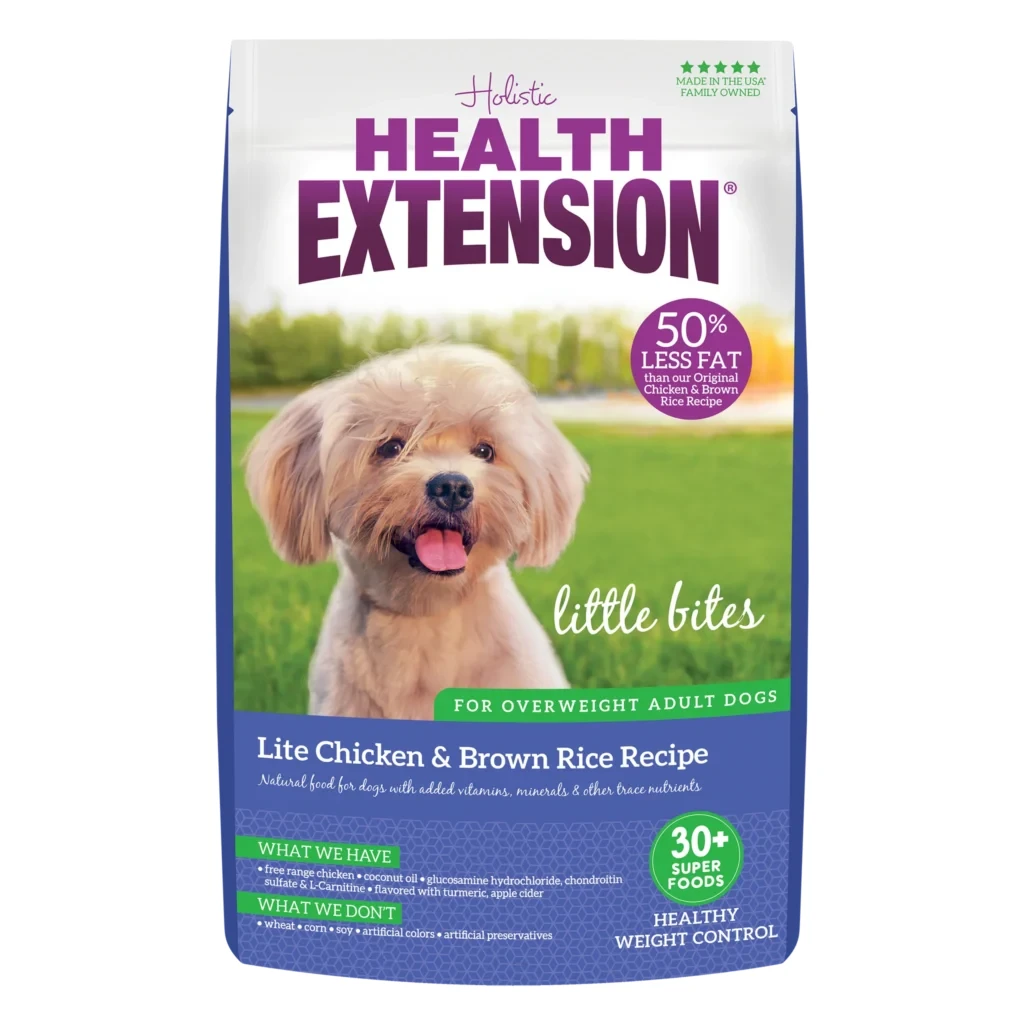 Health Extension Little Bites Lite Chicken & Brown Rice Recipe Dry Dog Food