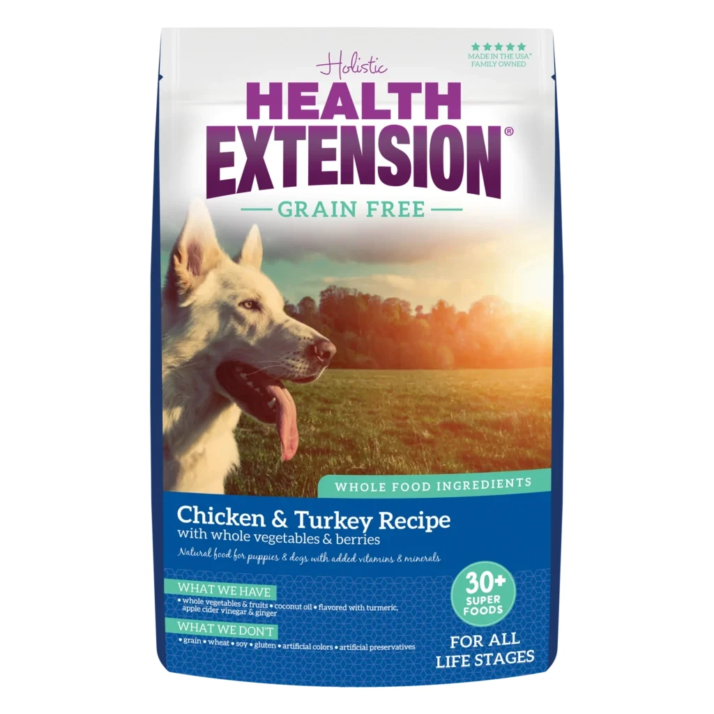 Health Extension Grain Free Chicken & Turkey Recipe Dry Dog Food