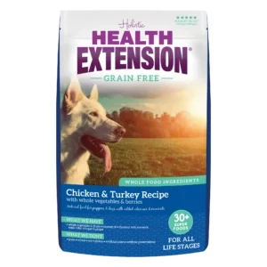 Health Extension Grain Free Chicken & Turkey Recipe Dry Dog Food