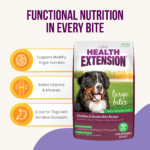 Health Extension Original Large Bites Chicken & Brown Rice Dry Dog Food, photo 6