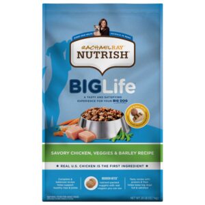 Rachael Ray Nutrish Big Life Savory Chicken, Veggies & Barley Dry Dog Food
