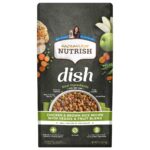 Rachael Ray Nutrish Dish Chicken & Brown Rice Recipe with Veggie & Fruit Blend Dry Dog Food