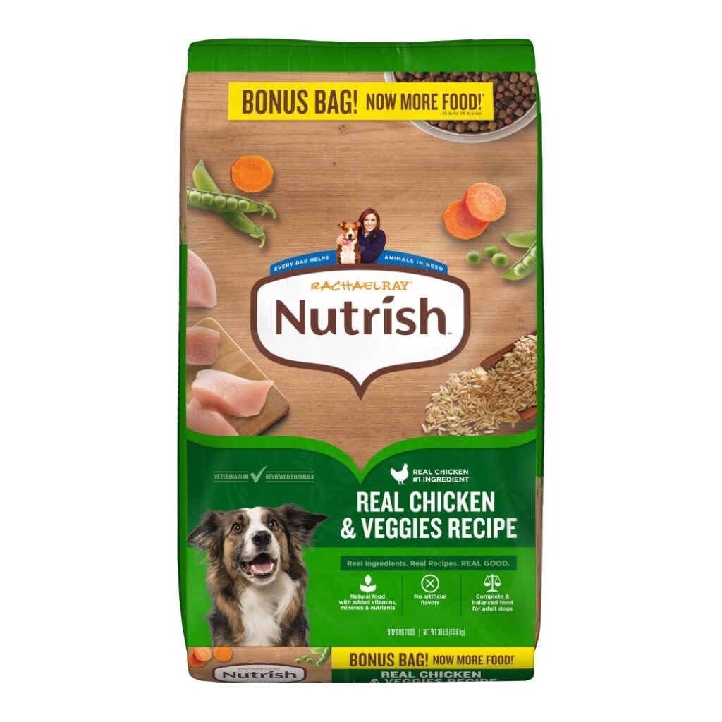 Rachael Ray Nutrish Real Chicken & Veggies Recipe Dry Dog Food