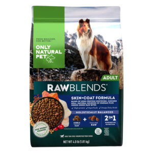 Only Natural Pet Raw Blends Skin and Coat Dry Dog Food