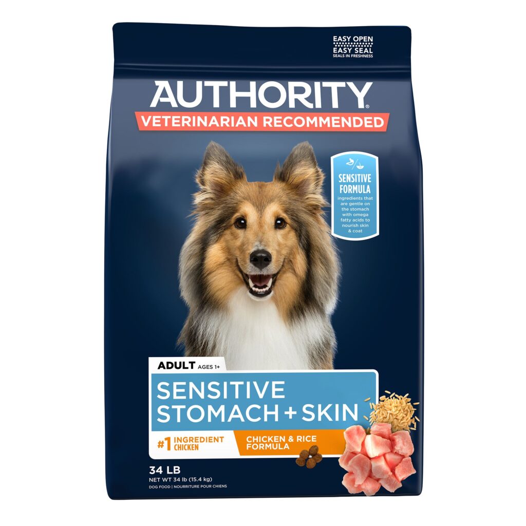 Authority Sensitive Stomach & Skin Adult Dry Dog Food
