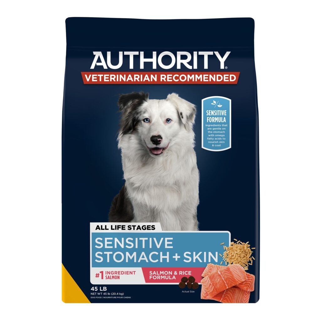 Authority Sensitive Stomach & Skin All Life Stages Dry Dog Food