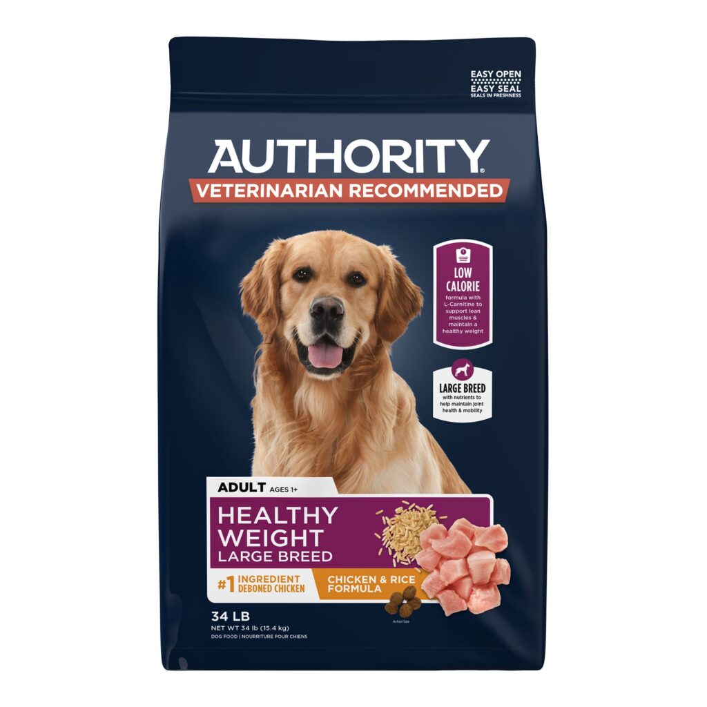 Authority Healthy Weight Large Breed Adult Dog Dry Dog Food