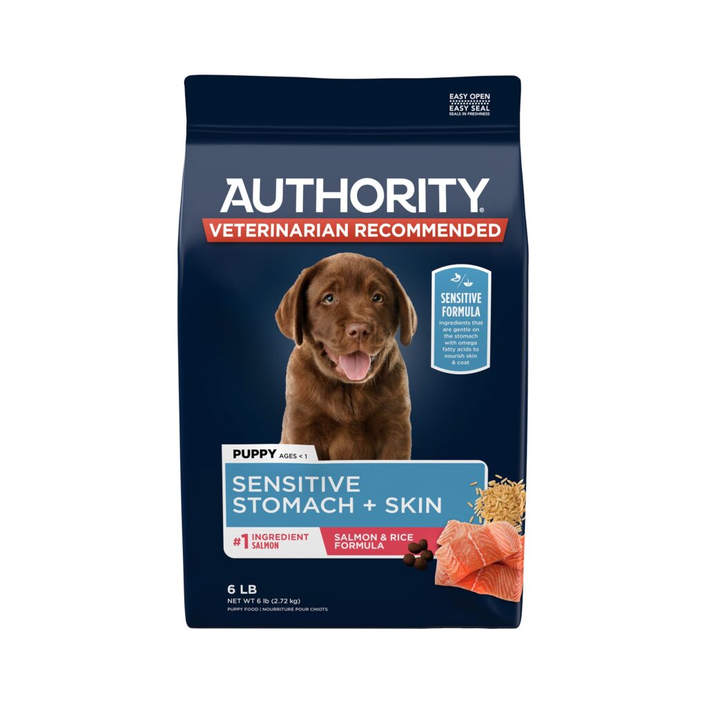 Authority Sensitive Stomach & Skin Puppy Dry Dog Food