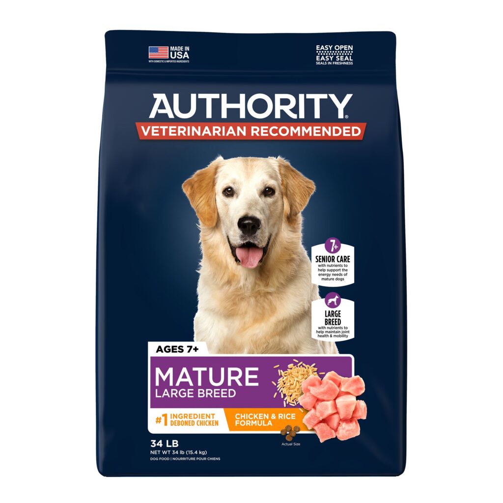 Authority Everyday Health Large Breed Senior 7+ Dry Dog Food