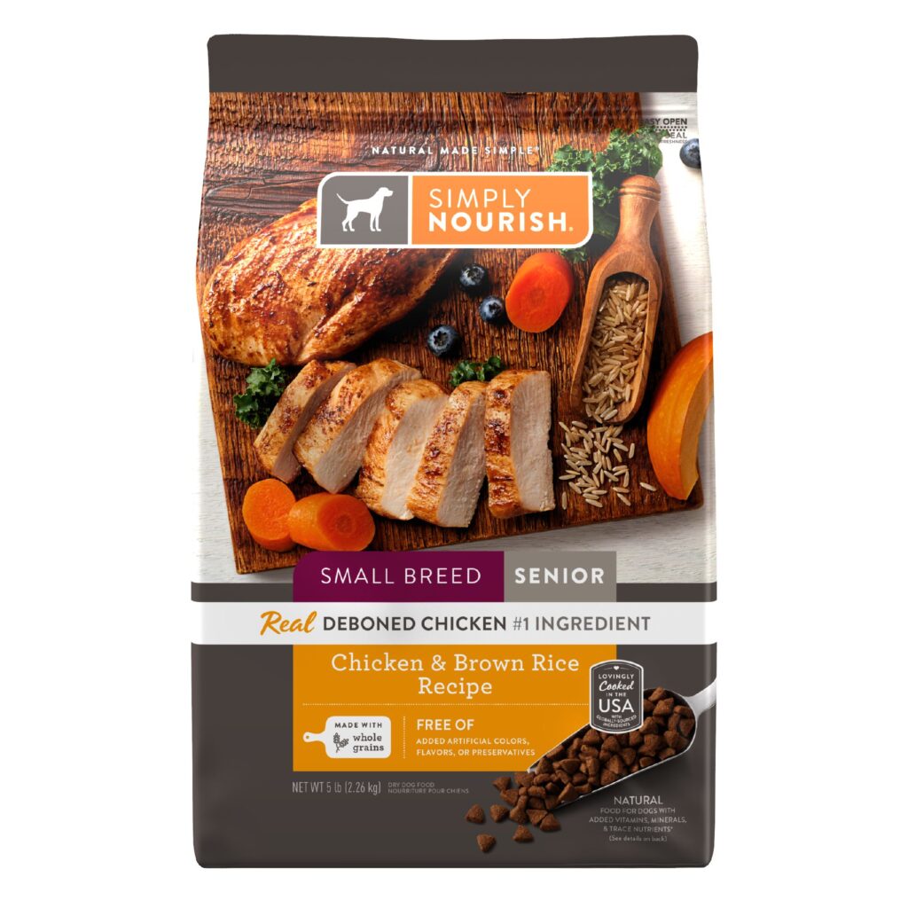 Simply Nourish Original Small Breed Senior Dry Dog Food
