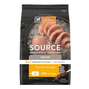 Simply Nourish Source Senior Dry Dog Food