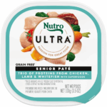 Nutro Ultra Senior Trio of Proteins Chicken, Lamb & Whitefish with Superfoods Paté Wet Dog Food
