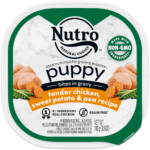 Nutro Puppy Tender Chicken, Sweet Potato & Pea Recipe Bites in Gravy Wet Dog Food