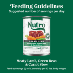 Nutro Meaty Lamb, Green Bean & Carrot Stew Recipe Wet Dog Food, photo 3