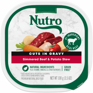 Nutro Simmered Beef & Potato Stew Recipe Grain-Free Wet Dog Food