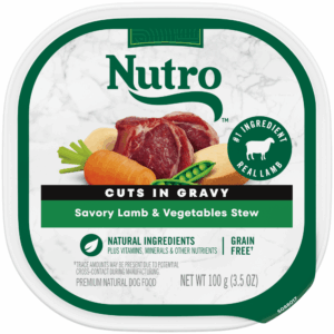Nutro Savory Lamb & Vegetables Stew Recipe Grain-Free Wet Dog Food
