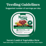 Nutro Savory Lamb & Vegetables Stew Recipe Wet Dog Food, photo 5