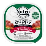 Nutro Puppy Tender Beef, Pea & Carrot Bites in Gravy Recipe Wet Dog Food