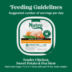 Nutro Tender Chicken, Sweet Potato & Pea Stew Recipe Wet Dog Food, photo 5