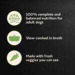 Cesar Wholesome Bowls Beef, Chicken, Carrots, Barley & Green Beans Wet Dog Food, photo 3