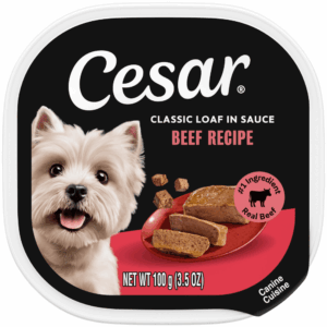 Cesar Classic Loaf in Sauce Beef Wet Dog Food