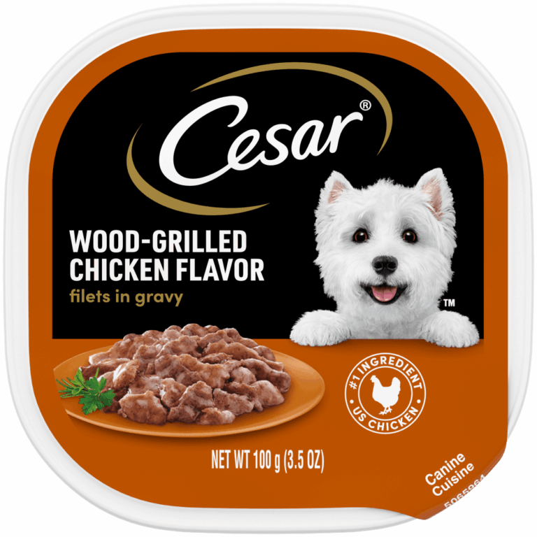 Cesar Filets in Gravy Wood-Grilled Chicken Wet Dog Food