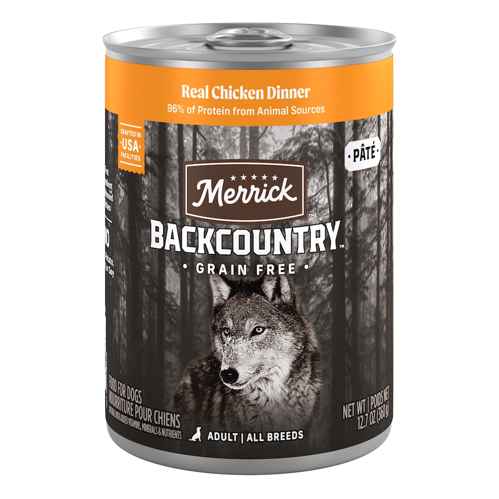 Merrick Backcountry Grain Free Real Chicken Wet Dog Food