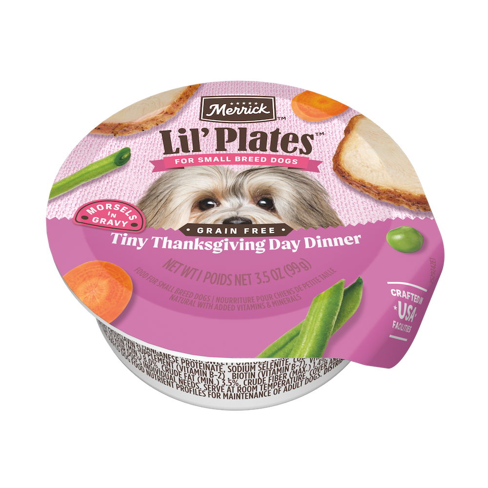 Merrick Lil’ Plates Small Breed Thanksgiving Wet Dog Food
