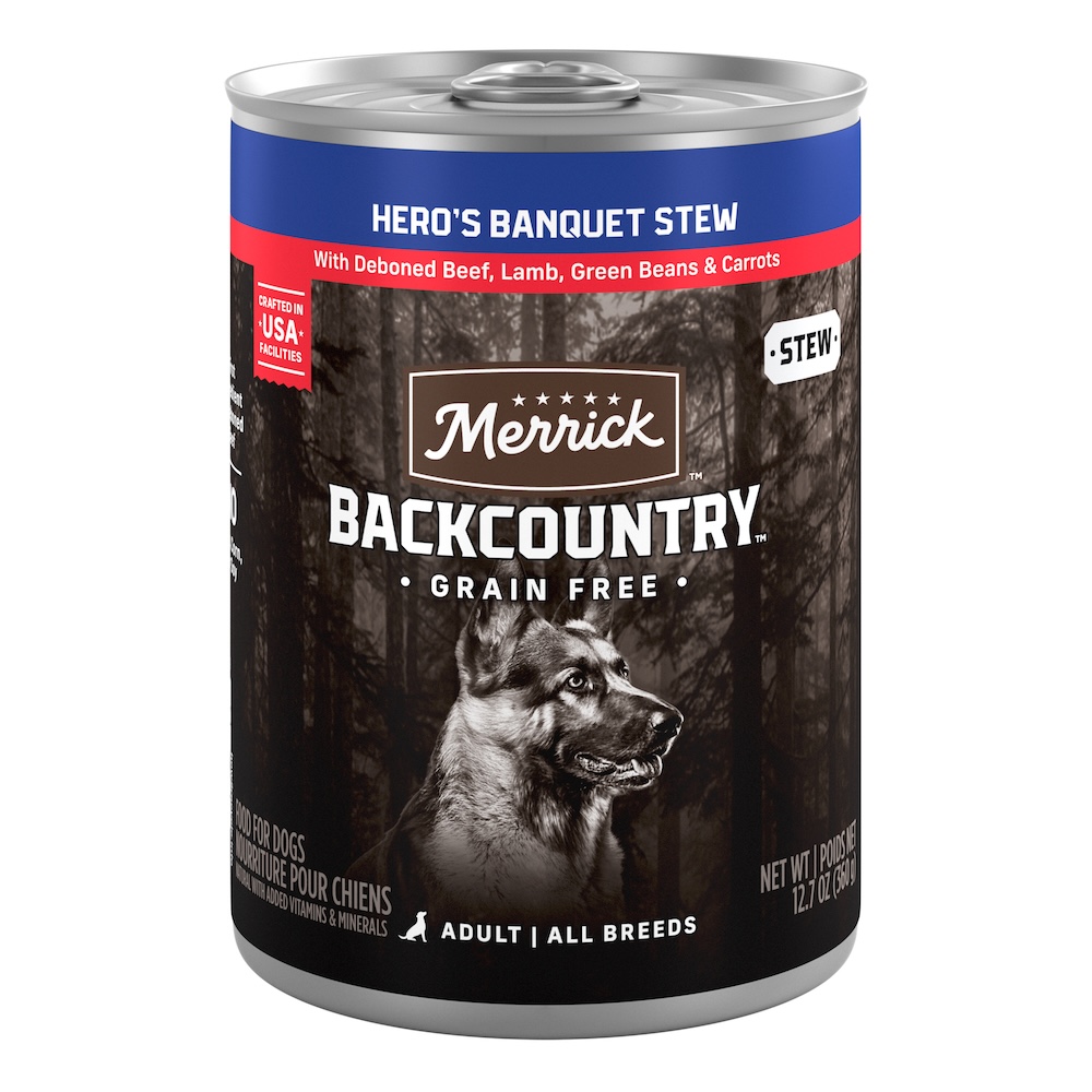 Merrick Backcountry Grain Free Hero’s Banquet Wet Dog Food