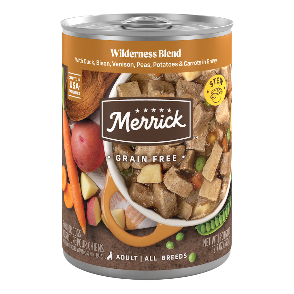 Merrick Wilderness Blend Grain Free in Gravy Wet Dog Food