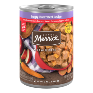 Merrick Grain Free Puppy Plate Real Beef Wet Dog Food