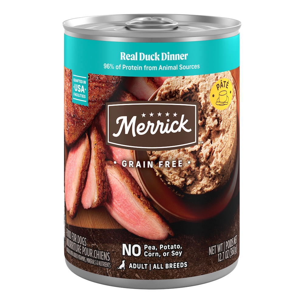 Merrick Grain Free Real Duck Wet Dog Food