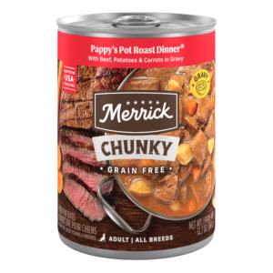Merrick Grain Free Pappy’s Chunky Pot Roast Wet Dog Food