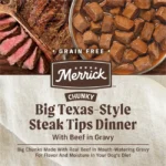 Merrick Grain Free Big Texas Chunky Steak Tips in Gravy Wet Dog Food, photo 4