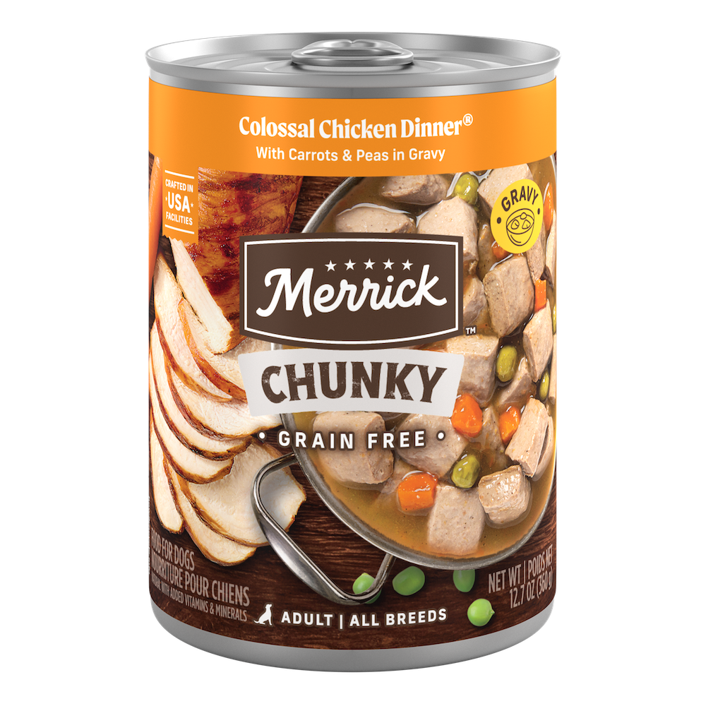 Merrick Grain Free Chunky Colossal Chicken Dinner Wet Dog Food