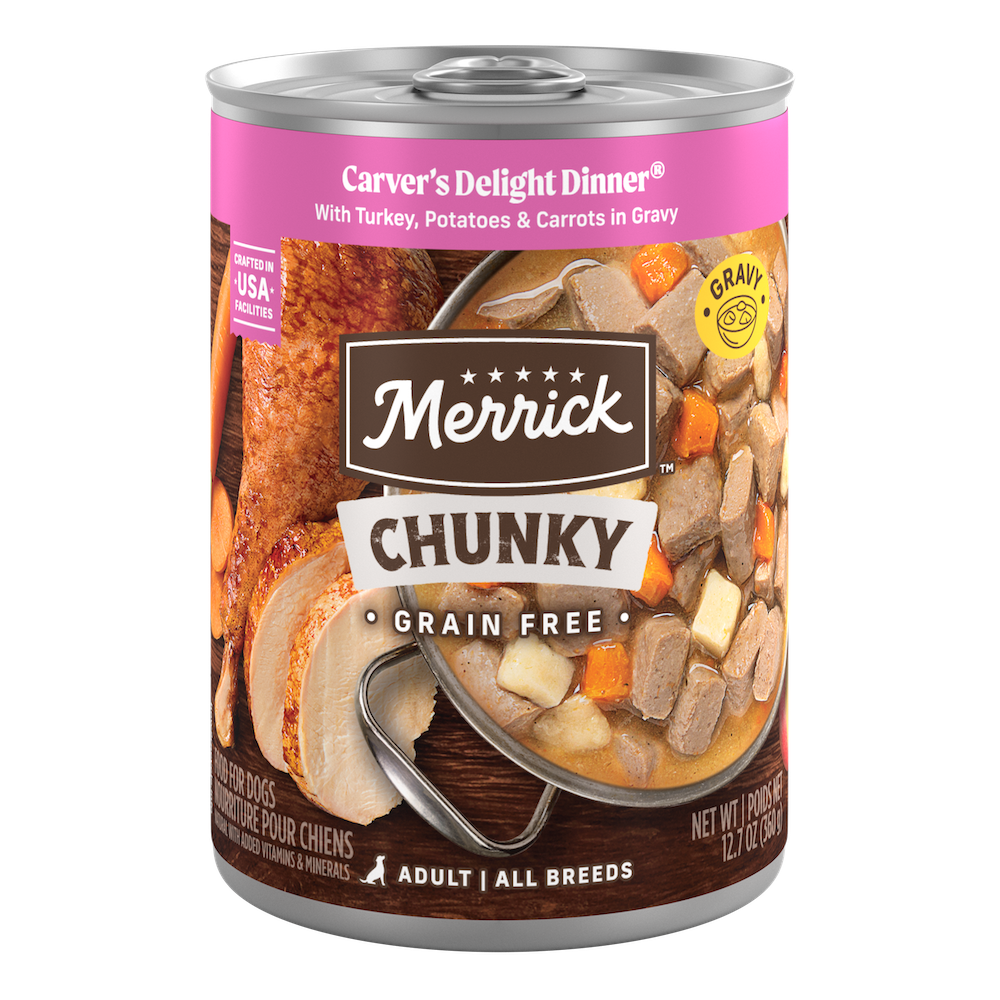 Merrick Grain Free Carver’s Delight Chunky Chicken Wet Dog Food