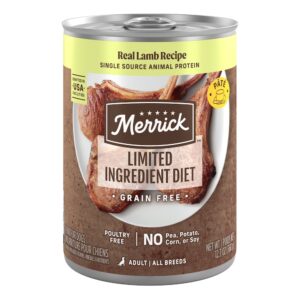 Merrick Grain Free Limited Ingredient Lamb Wet Dog Food
