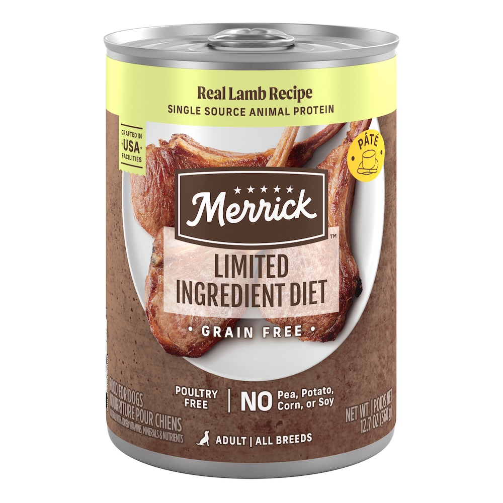 Merrick Grain Free Limited Ingredient Lamb Wet Dog Food