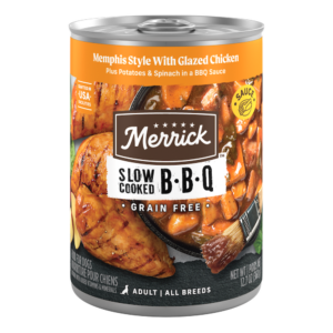 Merrick Slow-Cooked BBQ Glazed Chicken Wet Dog Food