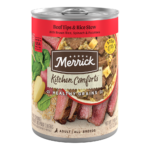 Merrick Classic Healthy Grains Kitchen Comforts Beef Tips & Rice Stew Wet Dog Food