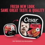 Cesar Loaf & Topper in Sauce Angus Beef with Bacon & Cheese Wet Dog Food, photo 5